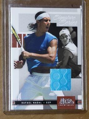 Rafael Nadal 2005 Ace Authentic Signature Series Memorabilia Card
